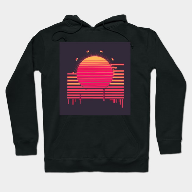 Bleeding sun Hoodie by SJG-digital